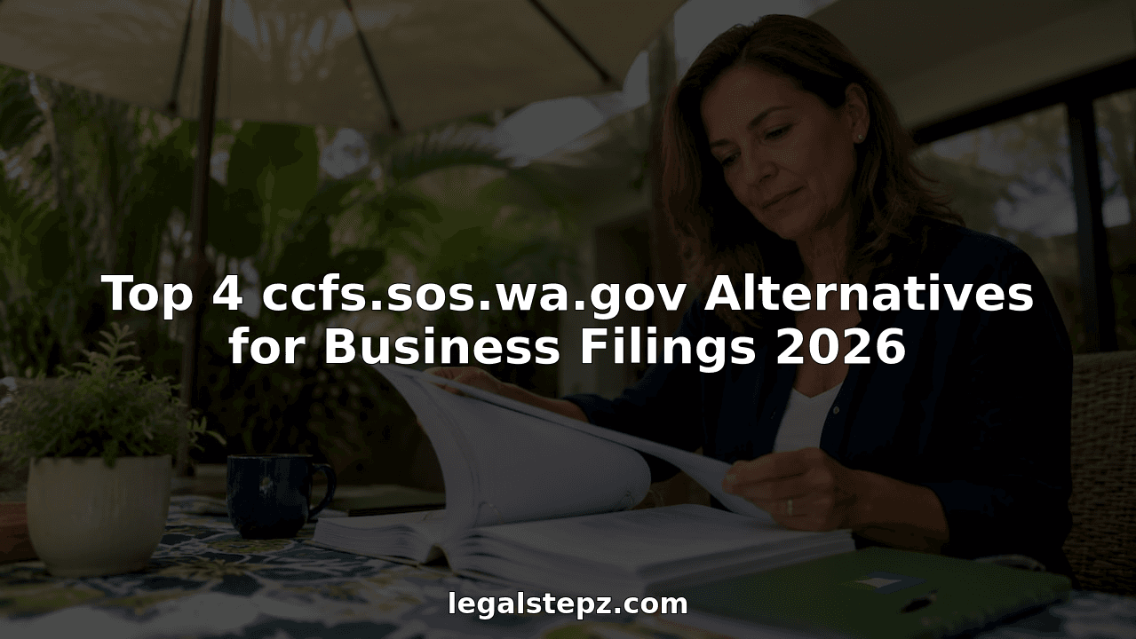 Top 4 ccfs.sos.wa.gov Alternatives for Business Filings 2026