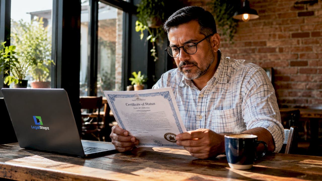 California Certificate of Status Explained for Business Owners